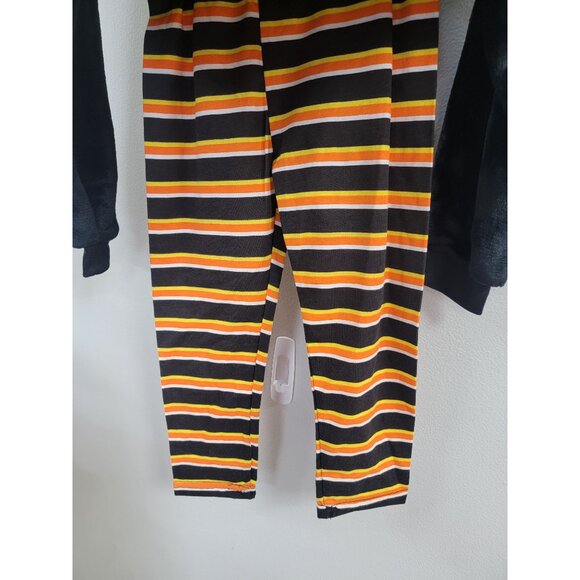 Disney Minnie Mouse Halloween Pajama Set With Striped Pants 4t - Picture 4 of 7